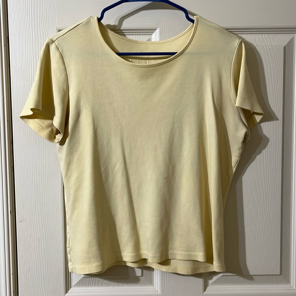Women’s yellow top